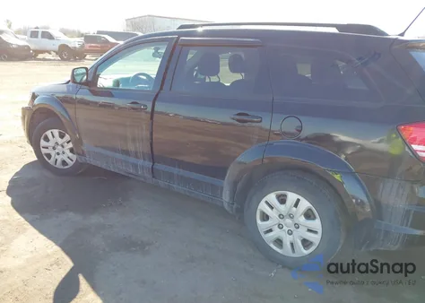 2017 Dodge Journey Se z USA, uszkodzony, nr VIN 3C4PDCAB1HT519495